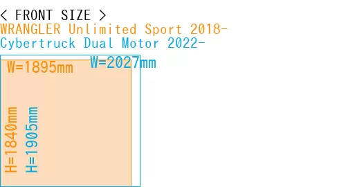 #WRANGLER Unlimited Sport 2018- + Cybertruck Dual Motor 2022-